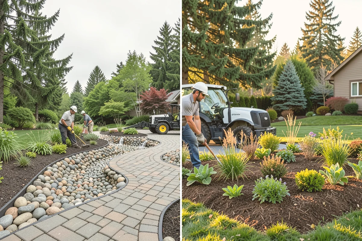 Koi Pond Installation in Newcastle, King County, WA - Design the koi pond size and depth