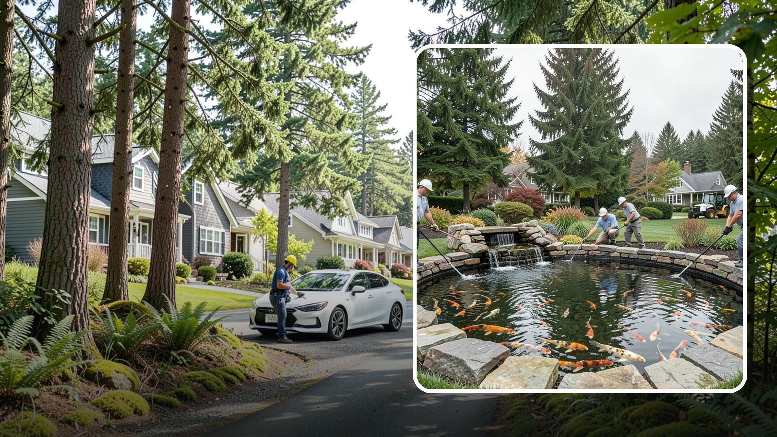 Koi Pond Installation in Normandy Park, King County, WA - Purpose-built koi ponds with the depth, filtration, and aeration that keep koi healthy and thriving.