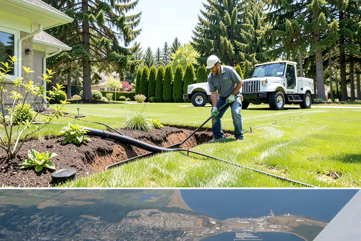 Koi Pond Installation in Oak Harbor, Island County, WA - Best built spring through summer for cycling before winter.