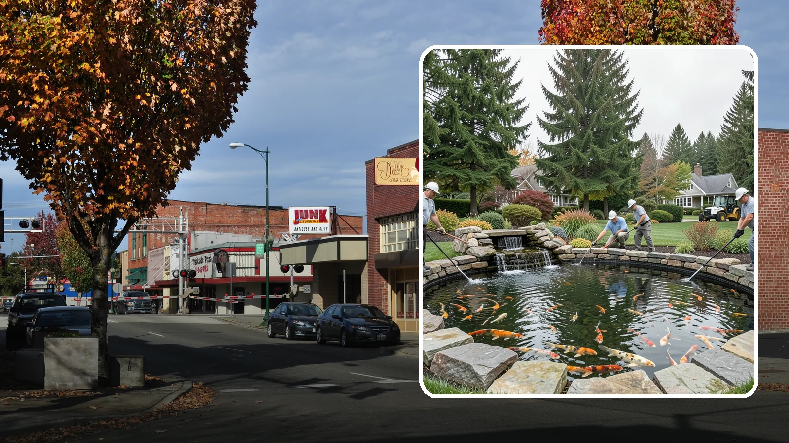 Koi Pond Installation in Puyallup, Pierce County, WA - Purpose-built koi ponds with the depth, filtration, and aeration that keep koi healthy and thriving.