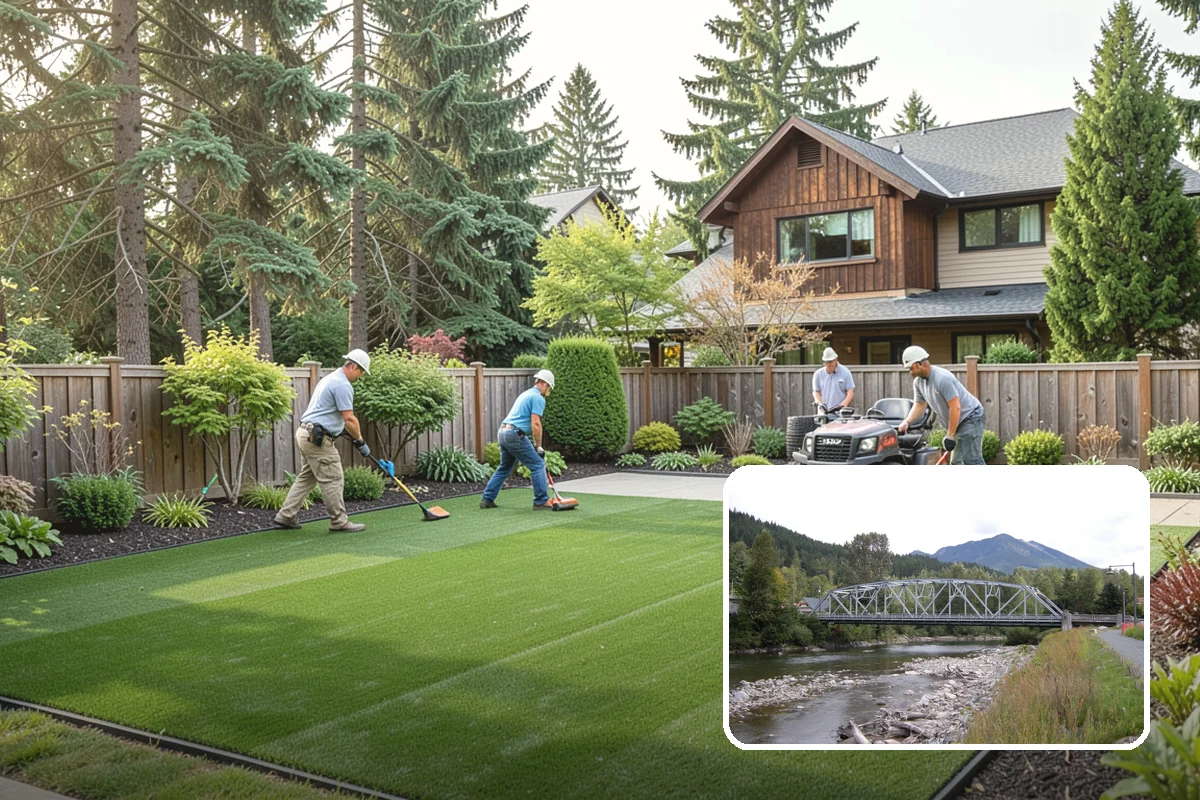 Koi Pond Installation in Skykomish, King County, WA - Built specifically for healthy koi