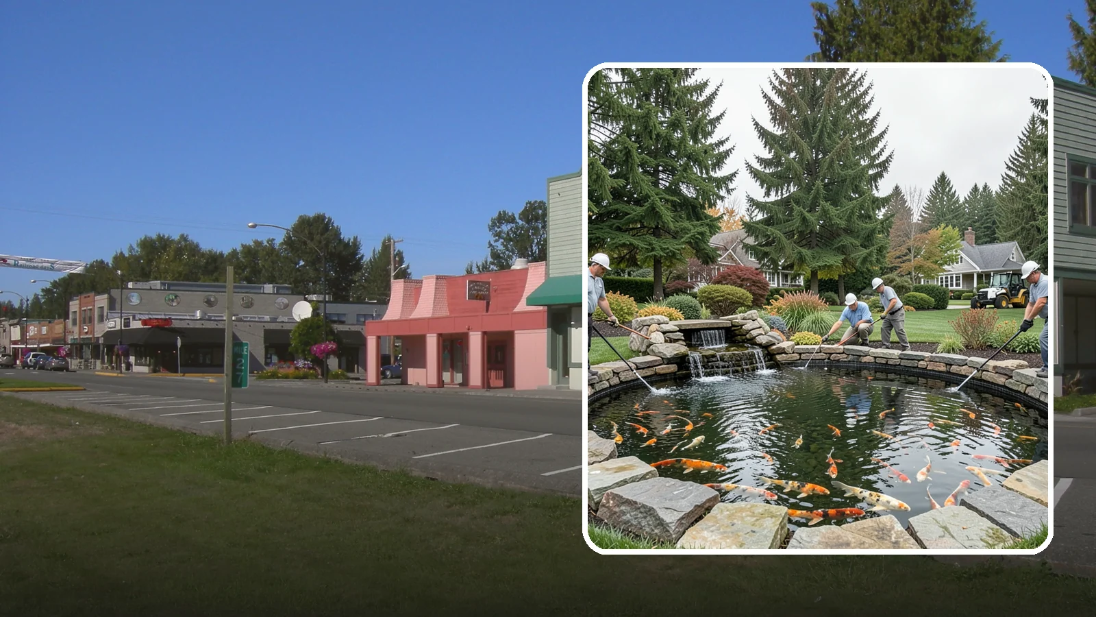 Koi Pond Installation in Snoqualmie, King County, WA - Purpose-built koi ponds with the depth, filtration, and aeration that keep koi healthy and thriving.