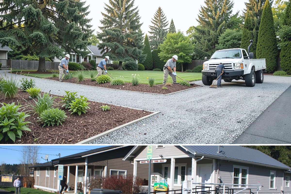 Koi Pond Installation in South Prairie, Pierce County, WA - Best built spring through summer for cycling before winter.