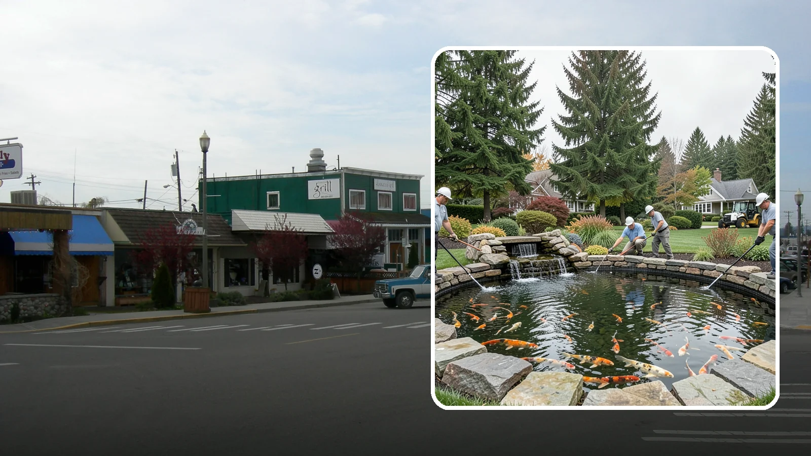 Koi Pond Installation in Stanwood, Snohomish County, WA - Purpose-built koi ponds with the depth, filtration, and aeration that keep koi healthy and thriving.