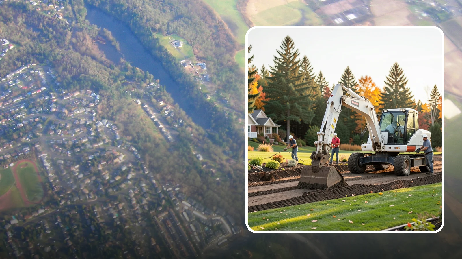 Land Clearing in Algona, King County, WA - Complete land clearing that removes brush, trees, and debris to prepare your property for its next use.