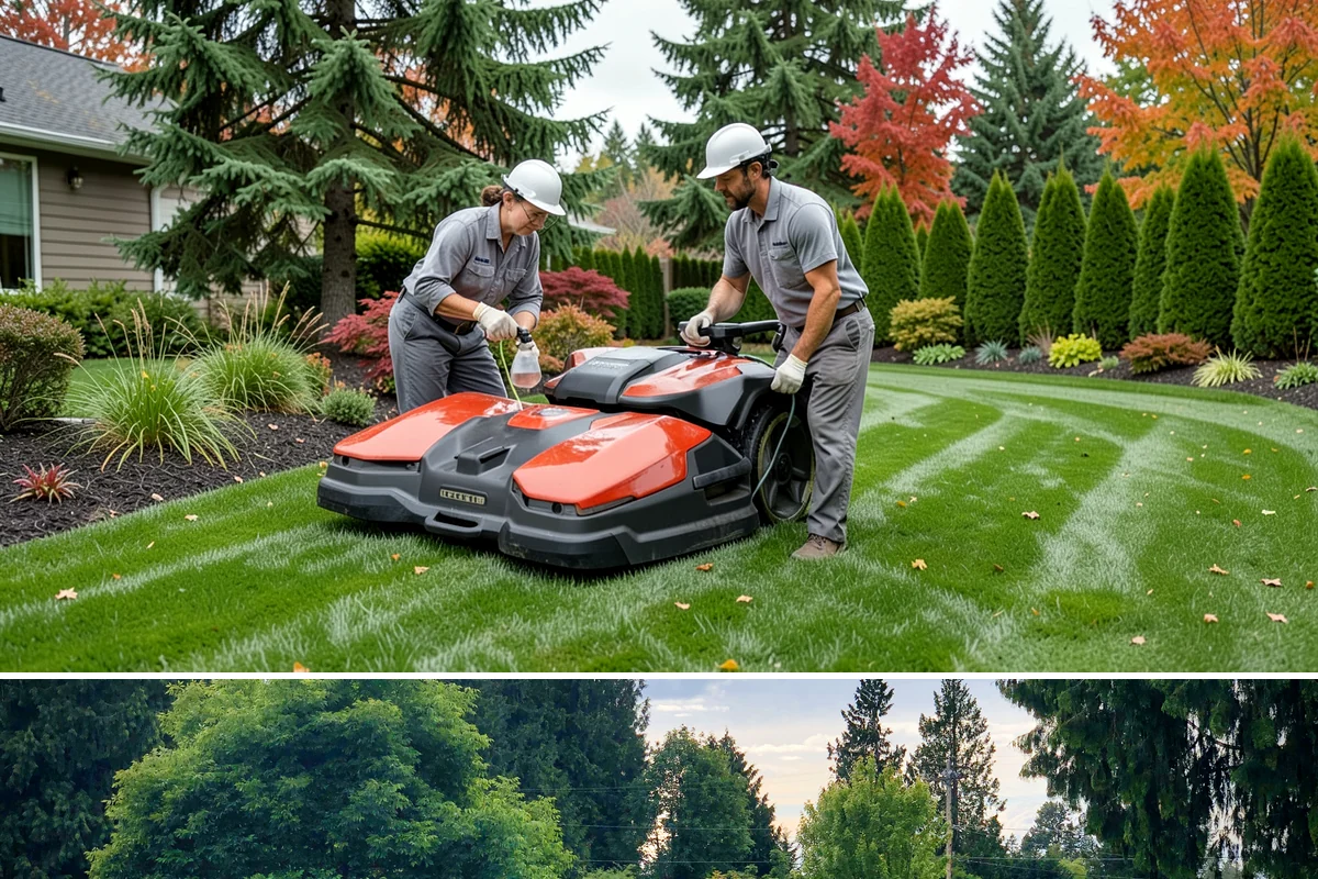 Land Clearing in Bonney Lake, Pierce County, WA - Best done in drier conditions.