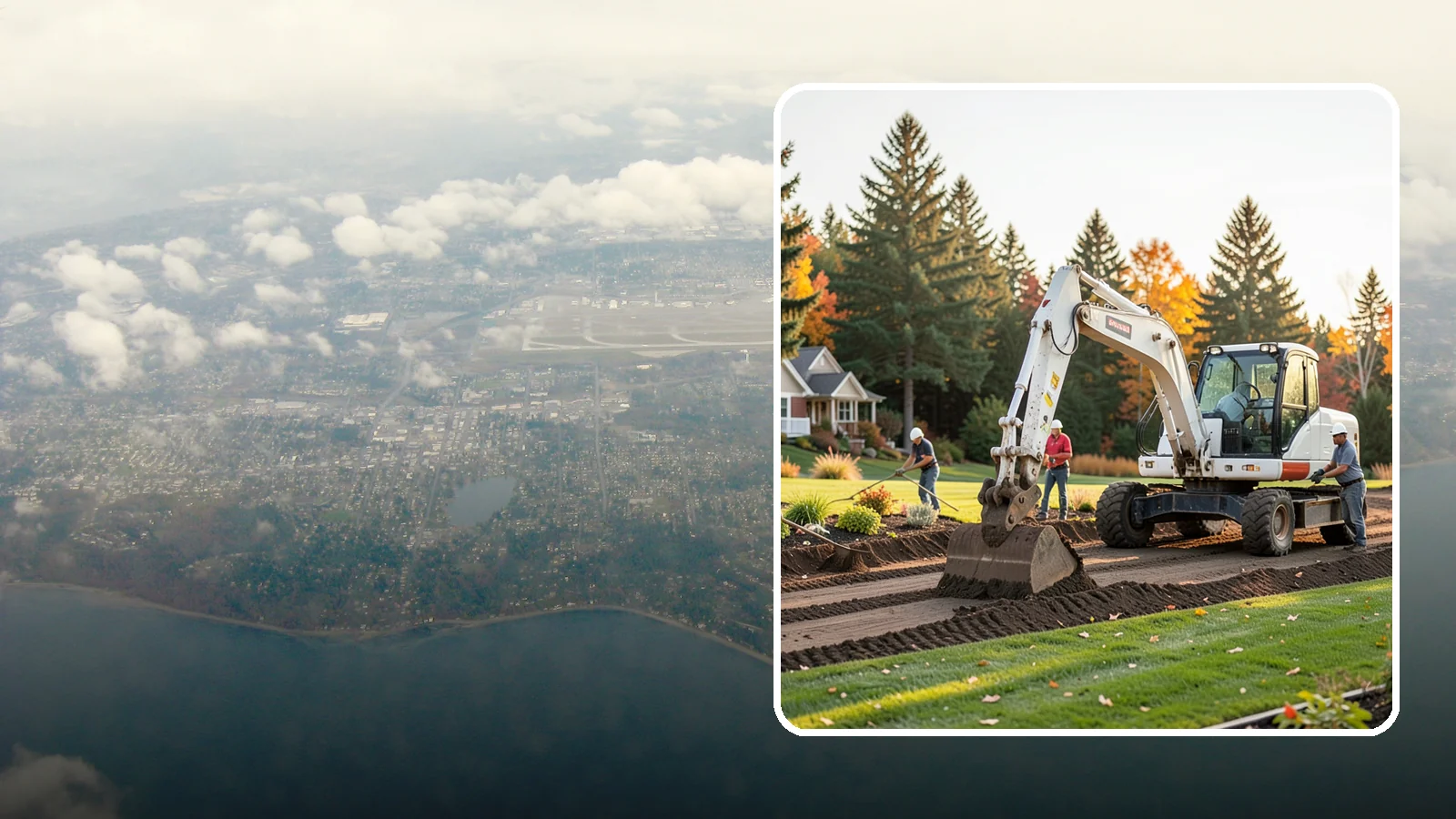 Land Clearing in Burien, King County, WA - Complete land clearing that removes brush, trees, and debris to prepare your property for its next use.