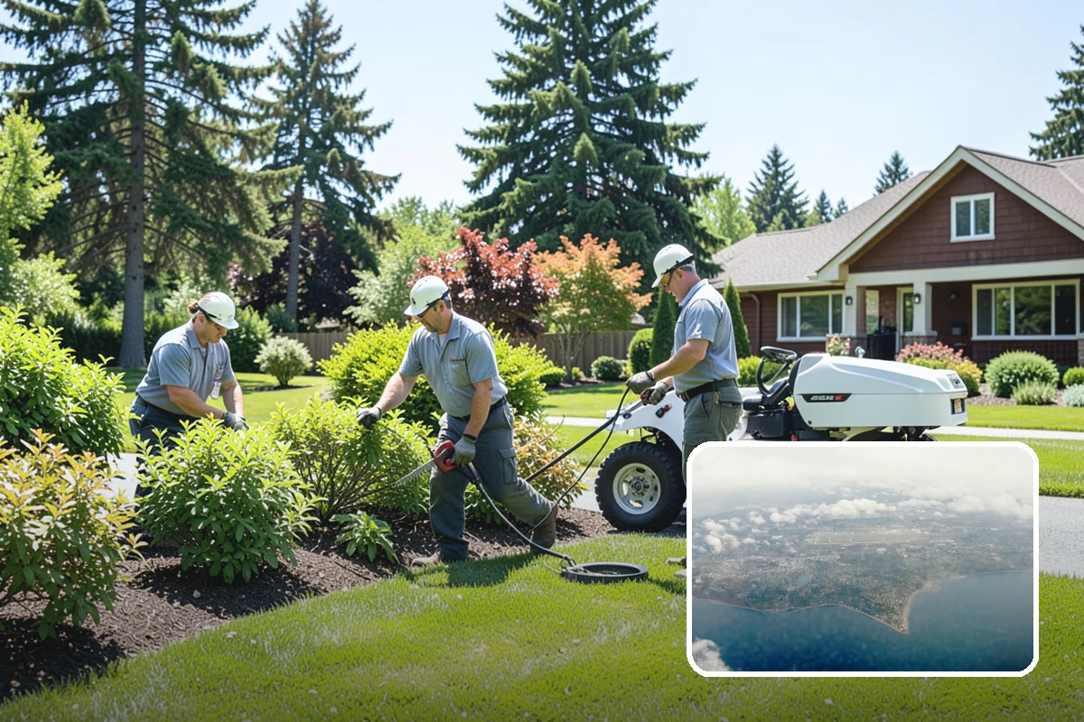 Land Clearing in Burien, King County, WA - Removes brush, trees, and debris