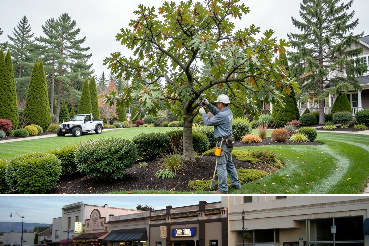 Land Clearing in Burlington, Skagit County, WA - Best done in drier conditions.