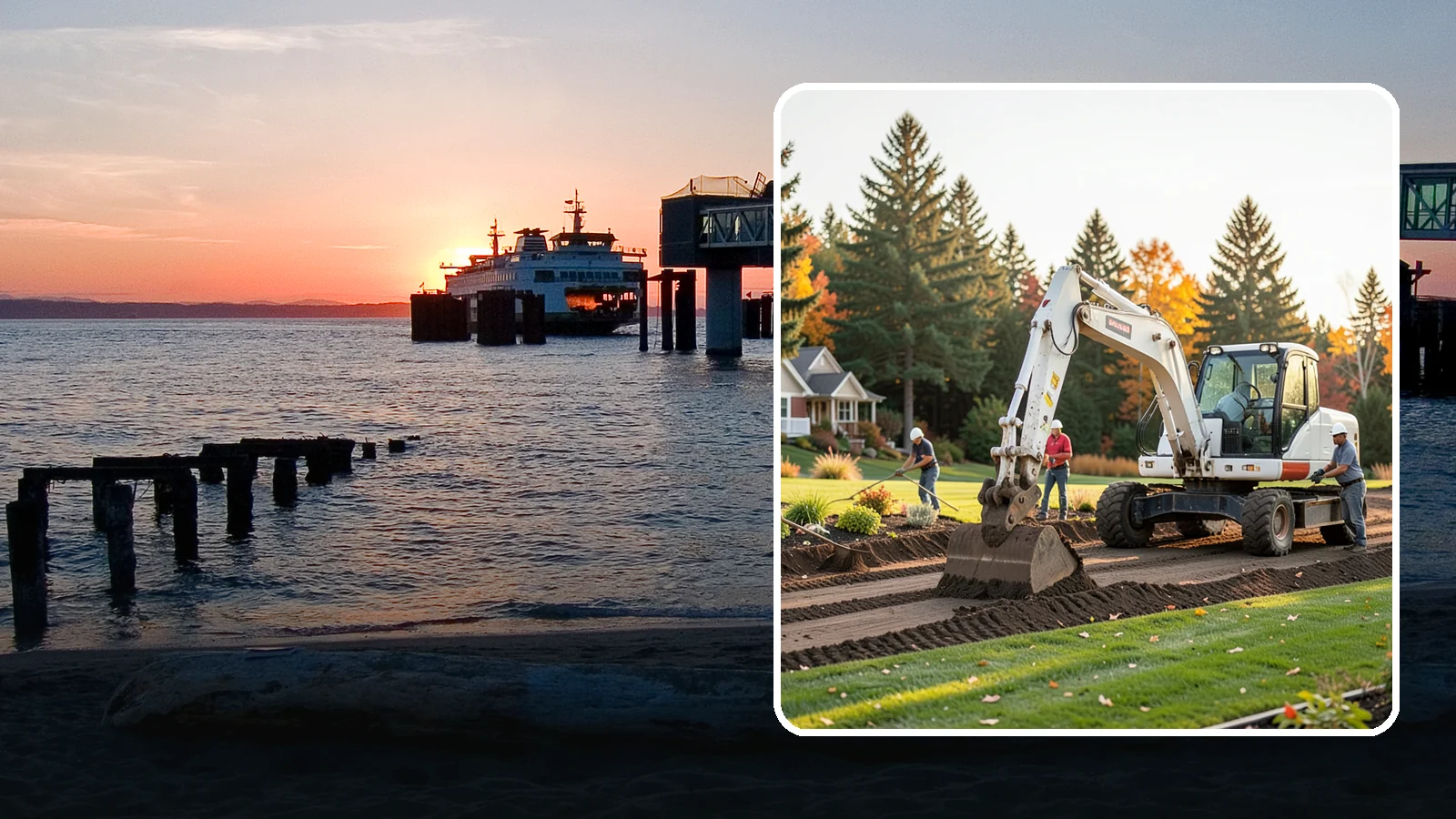 Land Clearing in Edmonds, Snohomish County, WA - Complete land clearing that removes brush, trees, and debris to prepare your property for its next use.