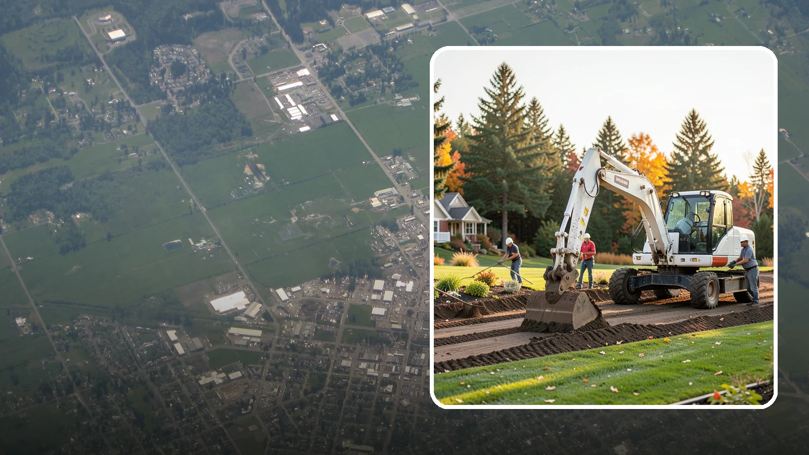 Land Clearing in Enumclaw, King County, WA - Complete land clearing that removes brush, trees, and debris to prepare your property for its next use.