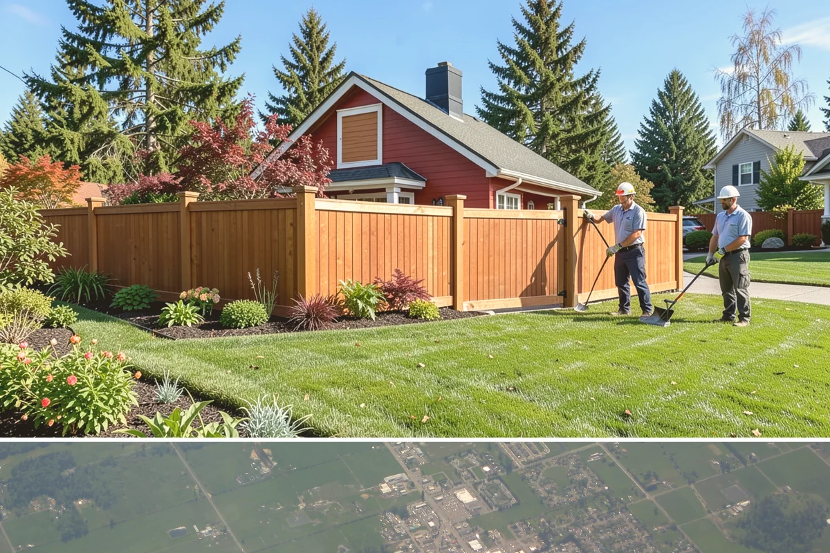 Land Clearing in Enumclaw, King County, WA - Best done in drier conditions.