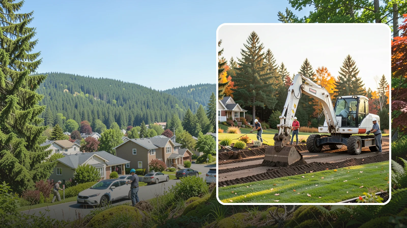 Land Clearing in Index, Snohomish County, WA - Complete land clearing that removes brush, trees, and debris to prepare your property for its next use.