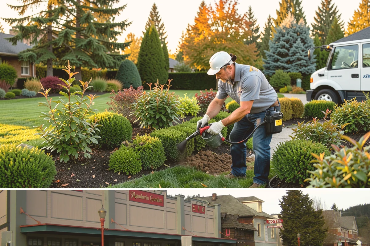 Land Clearing in Issaquah, King County, WA - Best done in drier conditions.