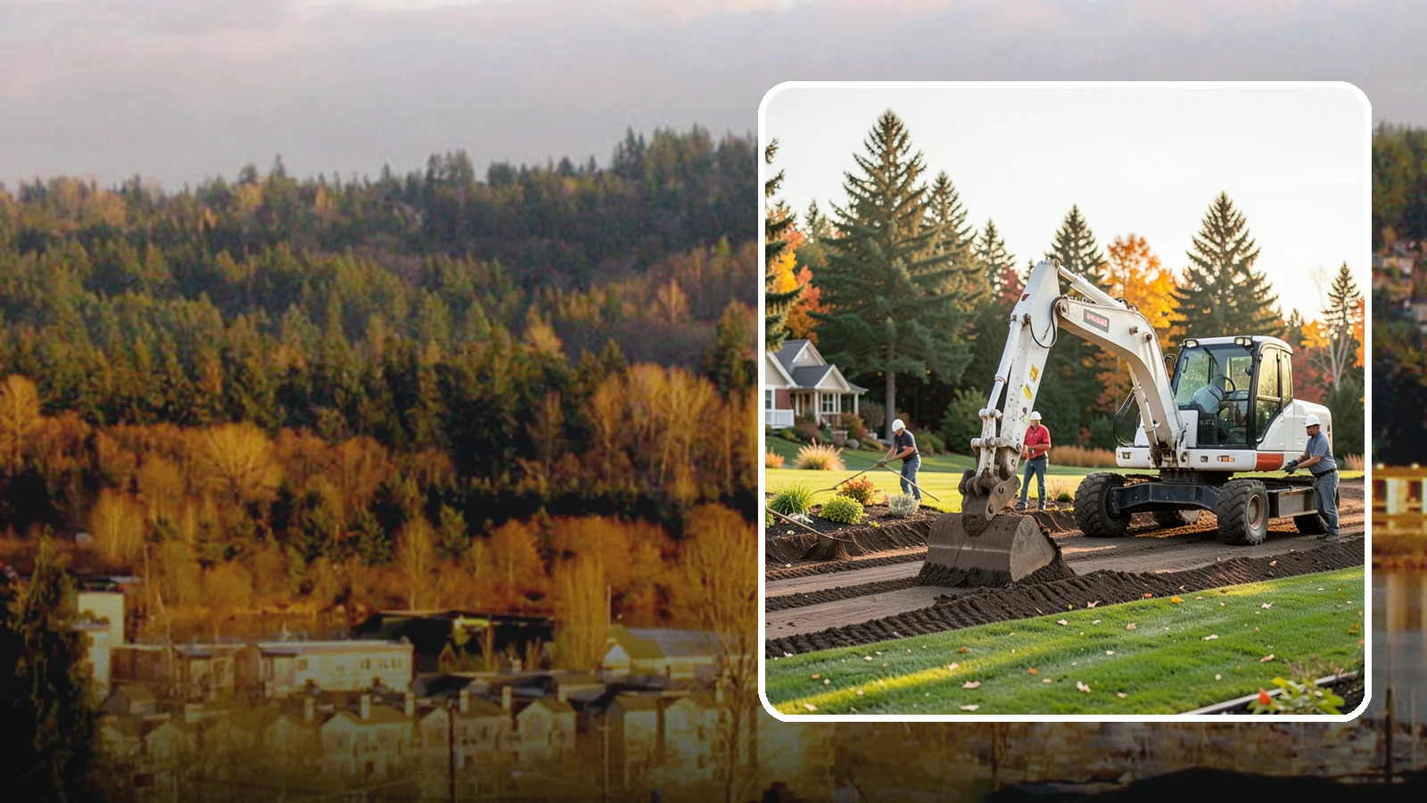 Land Clearing in Kenmore, King County, WA - Complete land clearing that removes brush, trees, and debris to prepare your property for its next use.