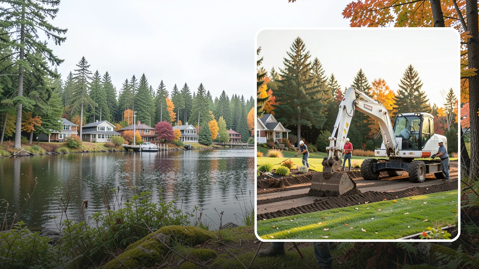 Land Clearing in La Conner, Skagit County, WA - Complete land clearing that removes brush, trees, and debris to prepare your property for its next use.