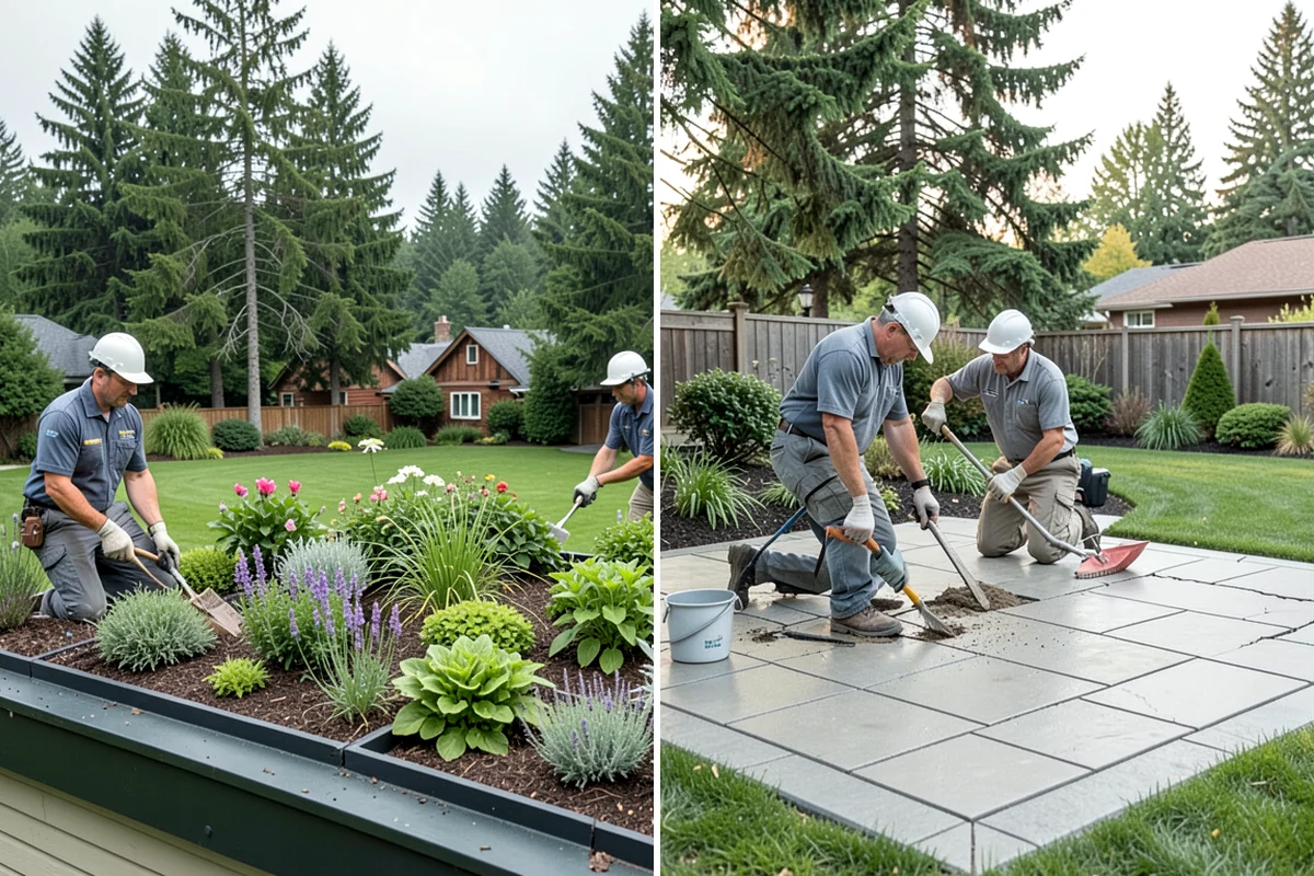 Land Clearing in Lake Forest Park, King County, WA - Assess the vegetation and debris