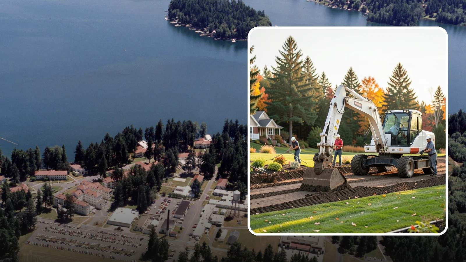 Land Clearing in Lakewood, Pierce County, WA - Complete land clearing that removes brush, trees, and debris to prepare your property for its next use.