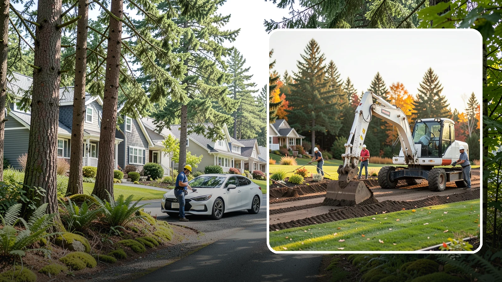 Land Clearing in Normandy Park, King County, WA - Complete land clearing that removes brush, trees, and debris to prepare your property for its next use.