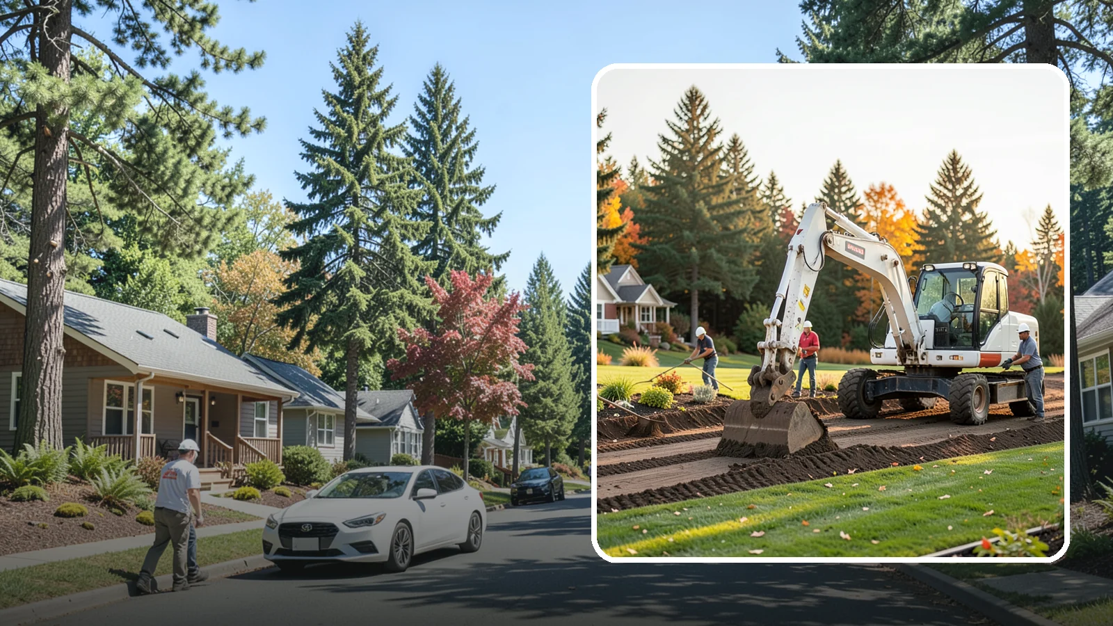 Land Clearing in Orting, Pierce County, WA - Complete land clearing that removes brush, trees, and debris to prepare your property for its next use.
