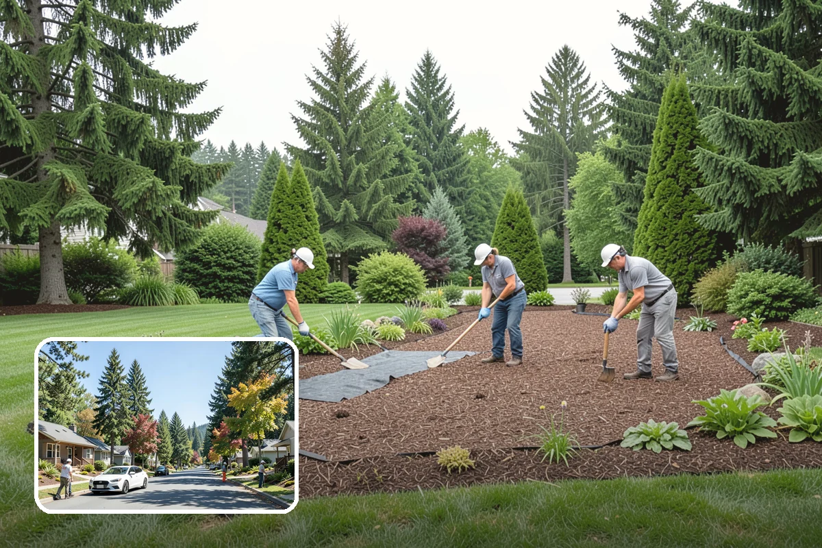 Land Clearing in Orting, Pierce County, WA - Removes brush, trees, and debris