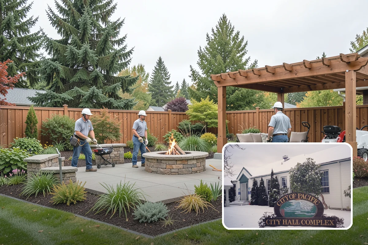 Land Clearing in Pacific, King County, WA - Removes brush, trees, and debris