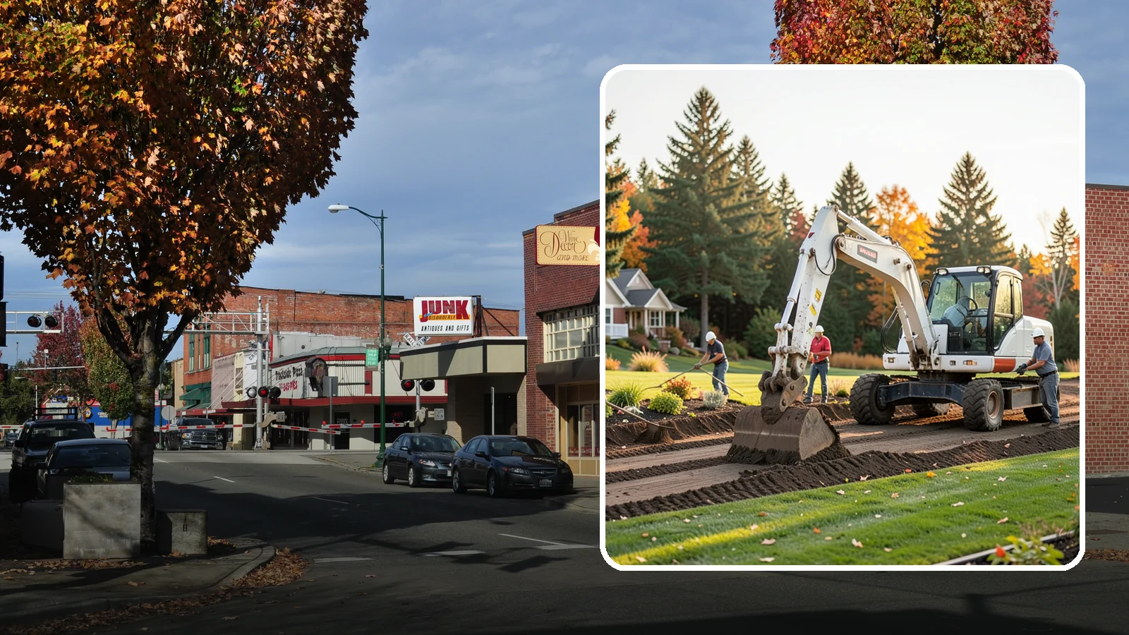 Land Clearing in Puyallup, Pierce County, WA - Complete land clearing that removes brush, trees, and debris to prepare your property for its next use.