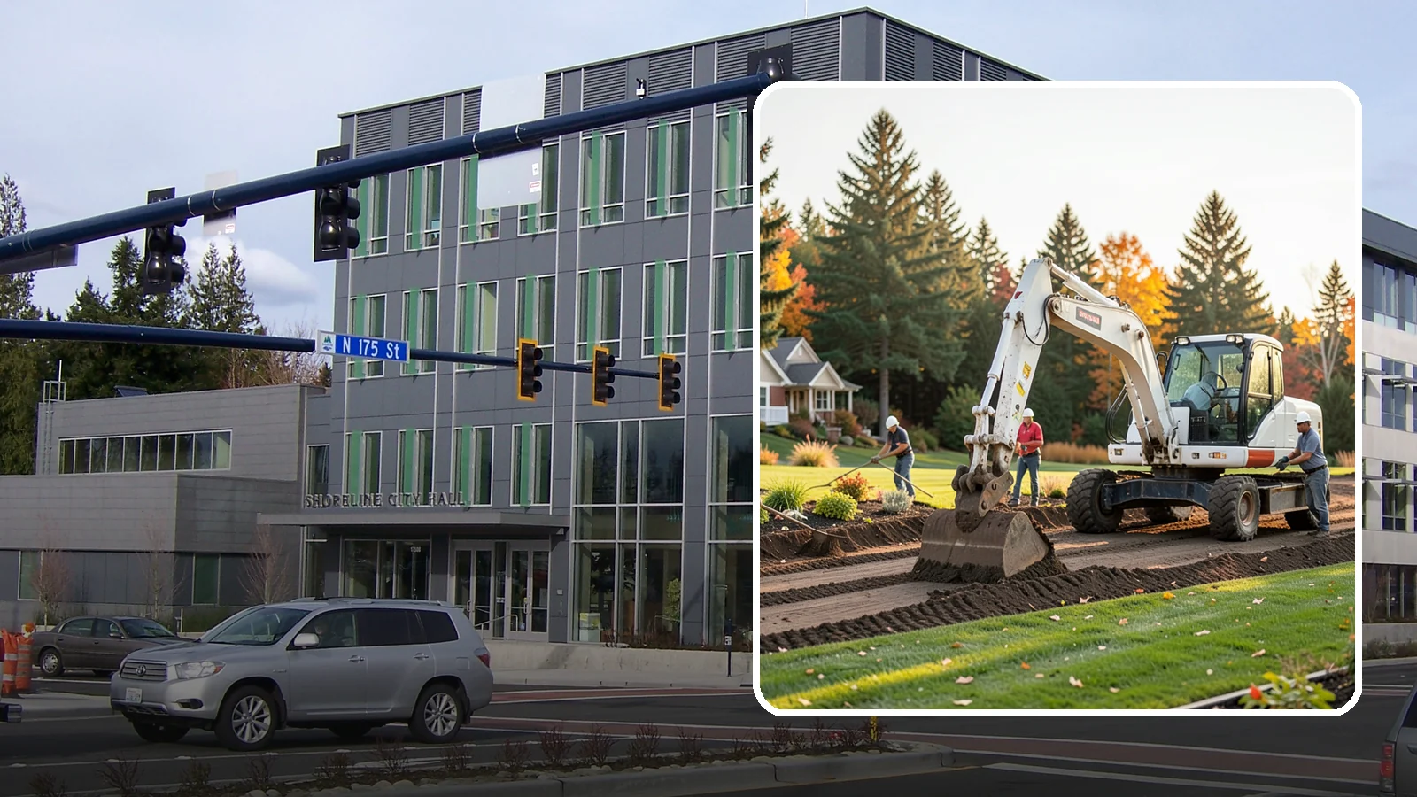 Land Clearing in Shoreline, King County, WA - Complete land clearing that removes brush, trees, and debris to prepare your property for its next use.