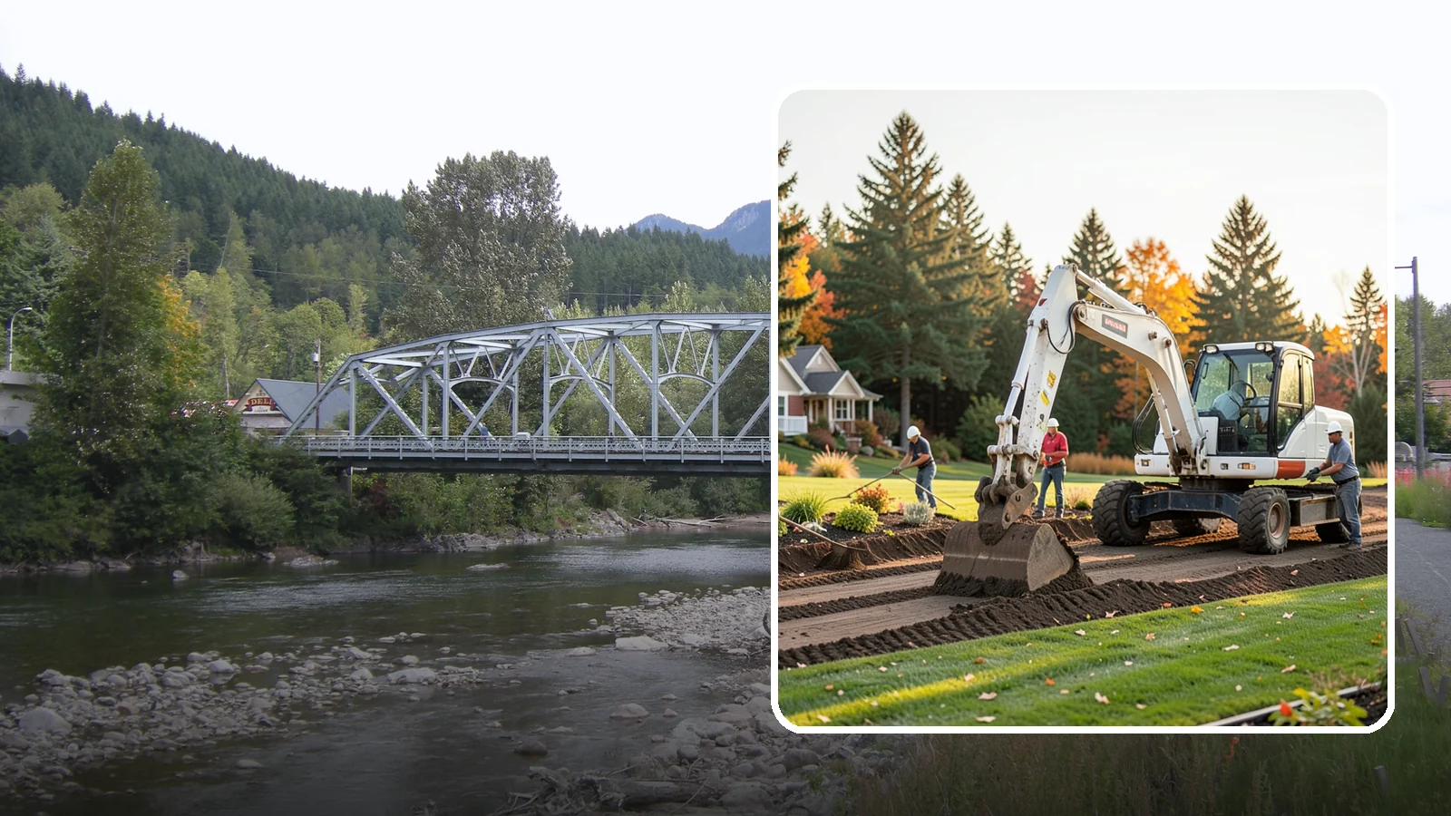 Land Clearing in Skykomish, King County, WA - Complete land clearing that removes brush, trees, and debris to prepare your property for its next use.