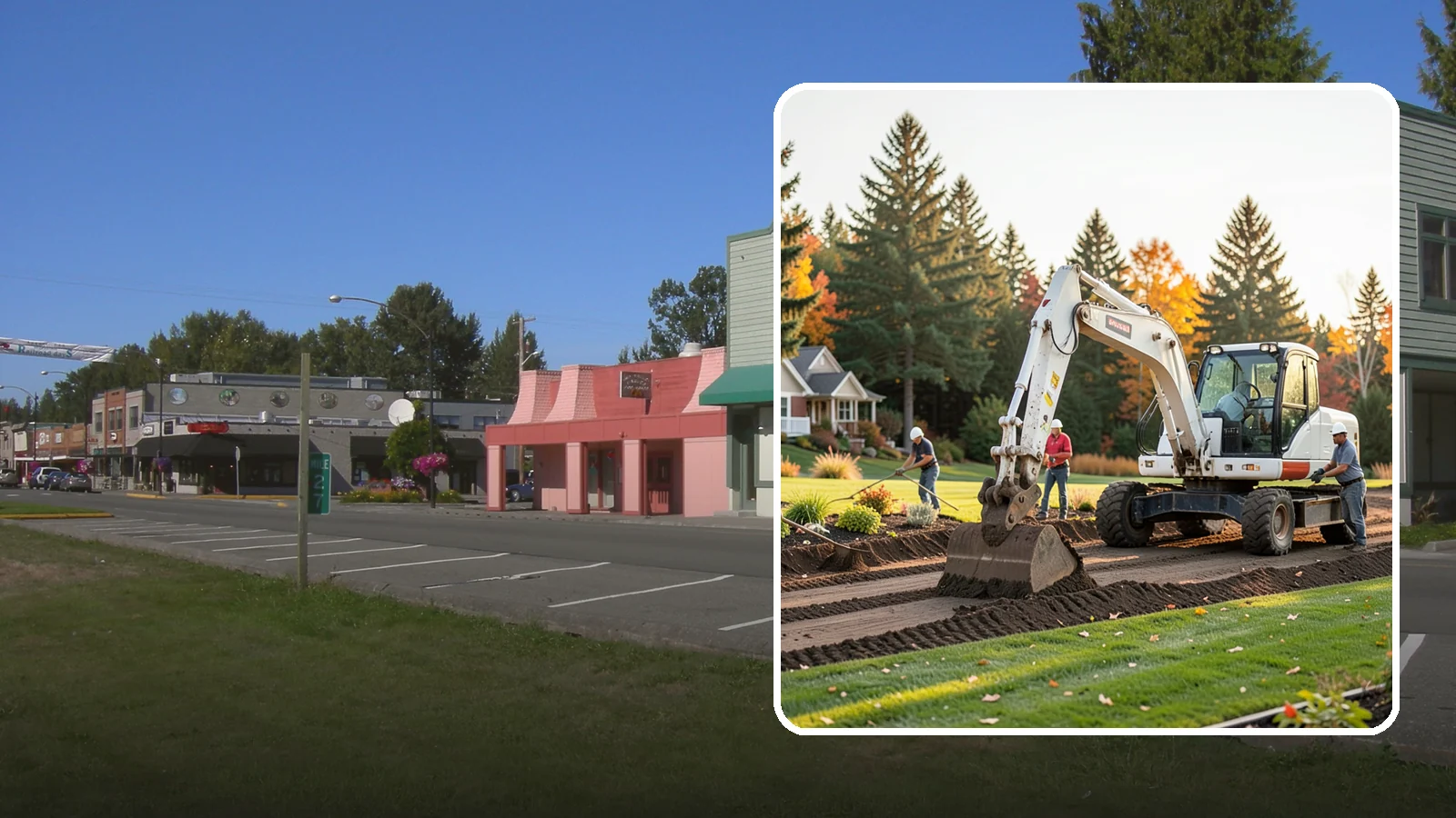 Land Clearing in Snoqualmie, King County, WA - Complete land clearing that removes brush, trees, and debris to prepare your property for its next use.