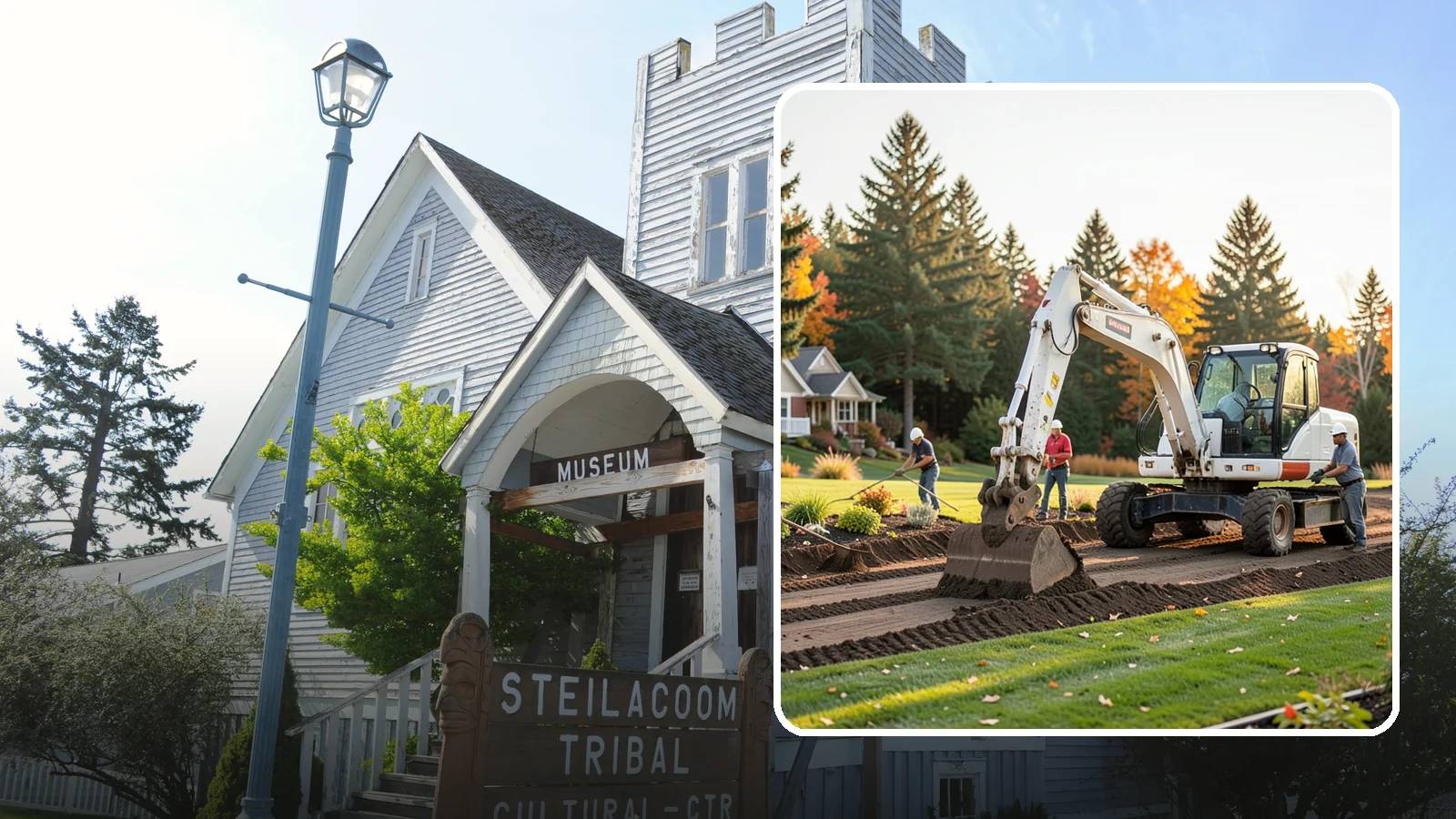 Land Clearing in Steilacoom, Pierce County, WA - Complete land clearing that removes brush, trees, and debris to prepare your property for its next use.