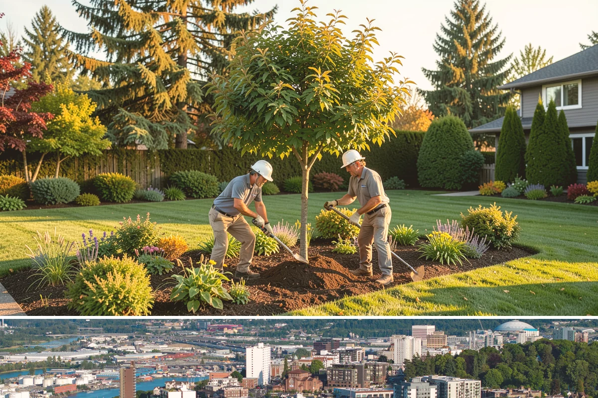 Land Clearing in Tacoma, Pierce County, WA - Best done in drier conditions.