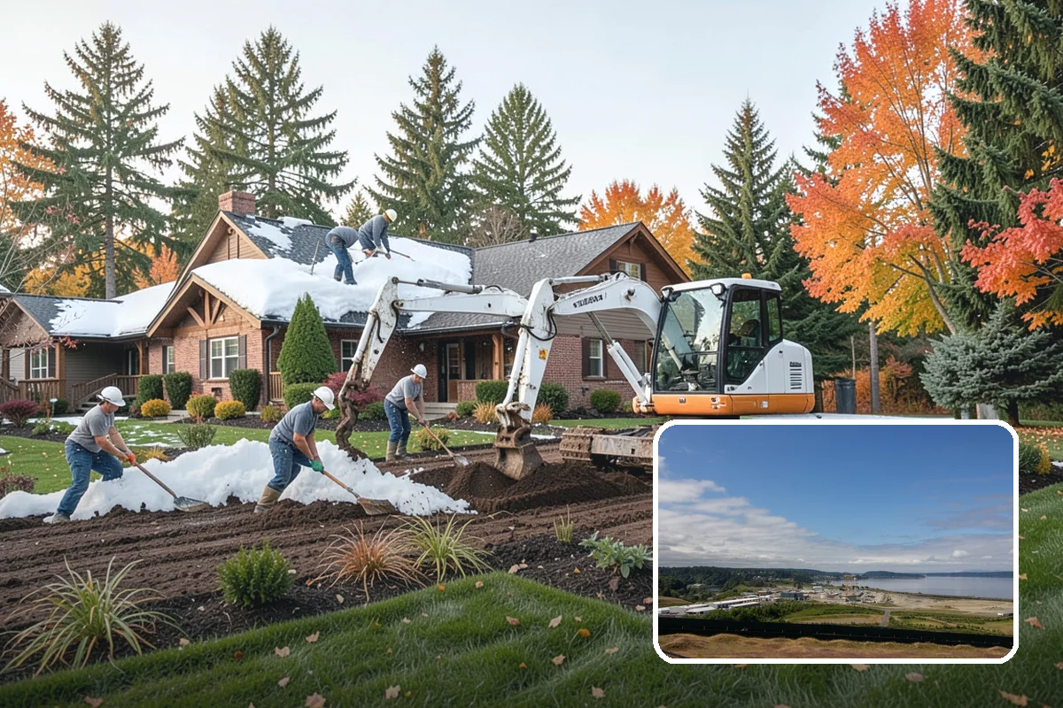 Land Clearing in University Place, Pierce County, WA - Removes brush, trees, and debris