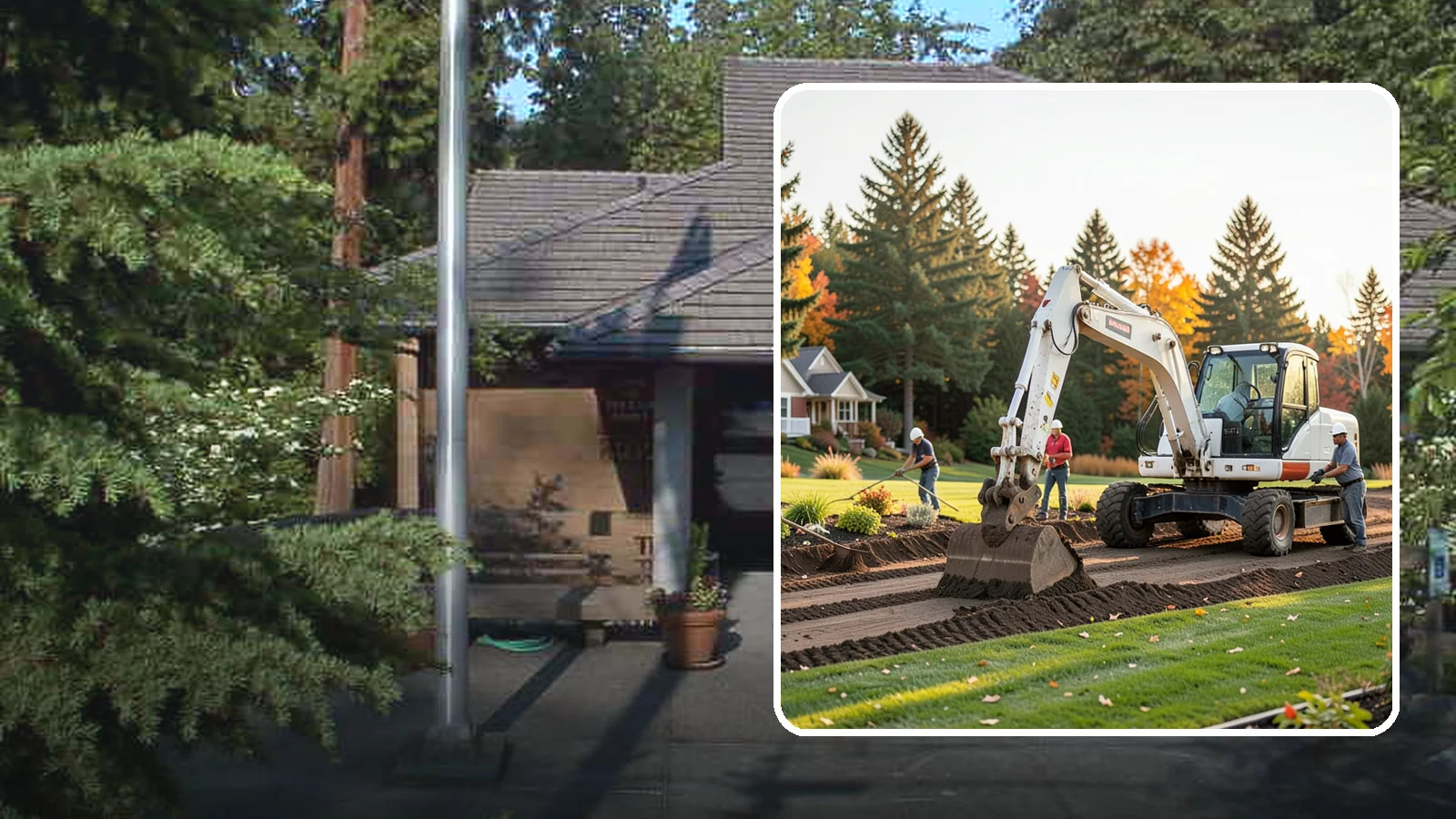 Land Clearing in Yarrow Point, King County, WA - Complete land clearing that removes brush, trees, and debris to prepare your property for its next use.