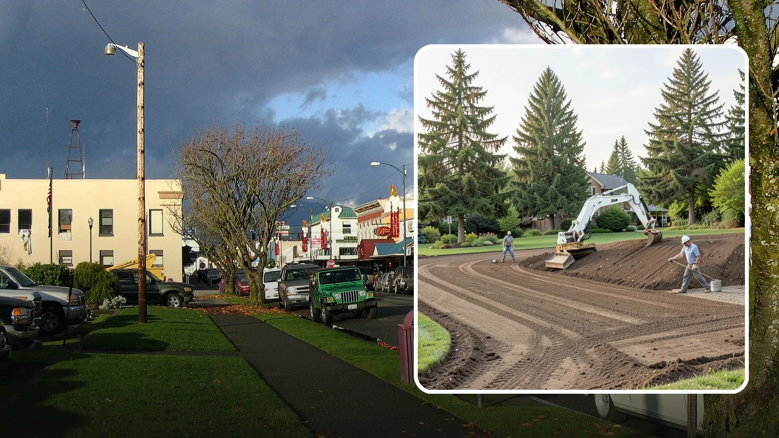Land Grading in Arlington, Snohomish County, WA - Professional grading that shapes your land for proper drainage, level building surfaces, and a usable yard.