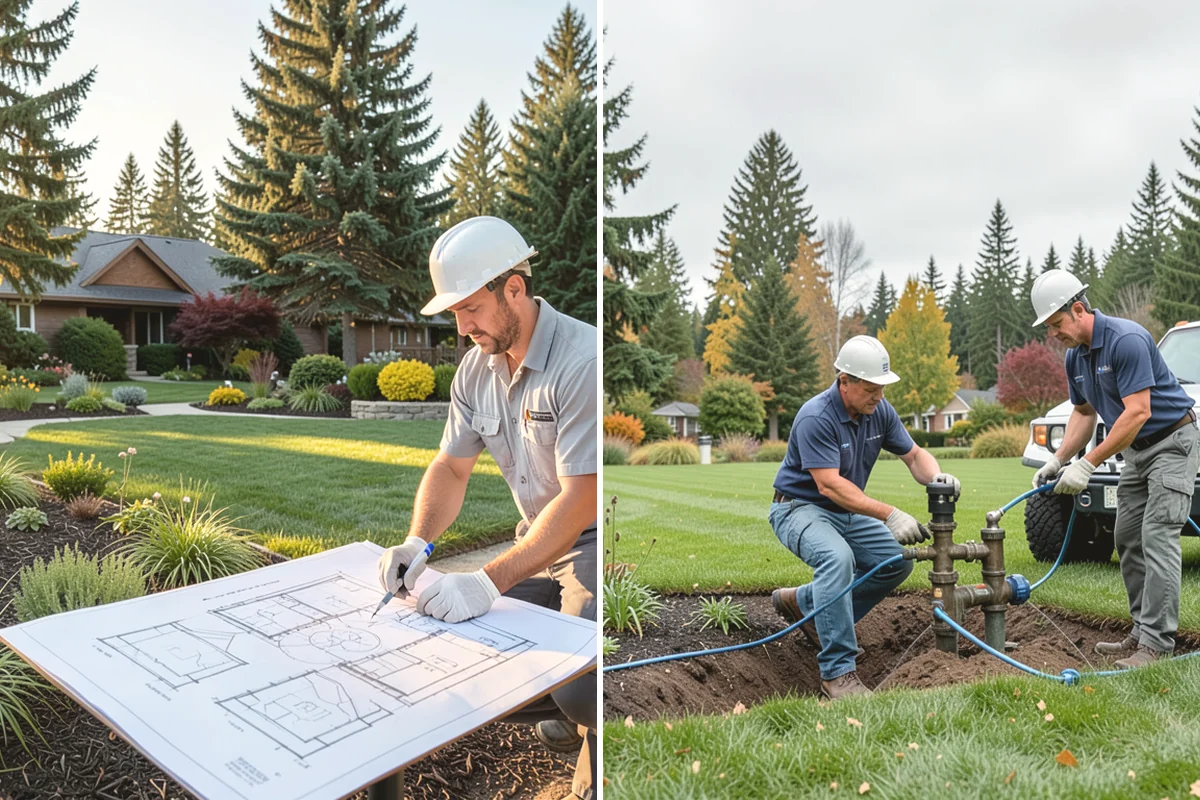 Land Grading in Black Diamond, King County, WA - Survey the site and drainage needs