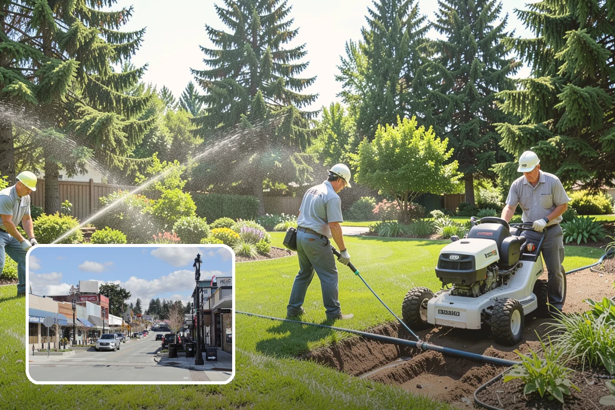 Land Grading in Bothell, King County, WA - Proper drainage away from structures