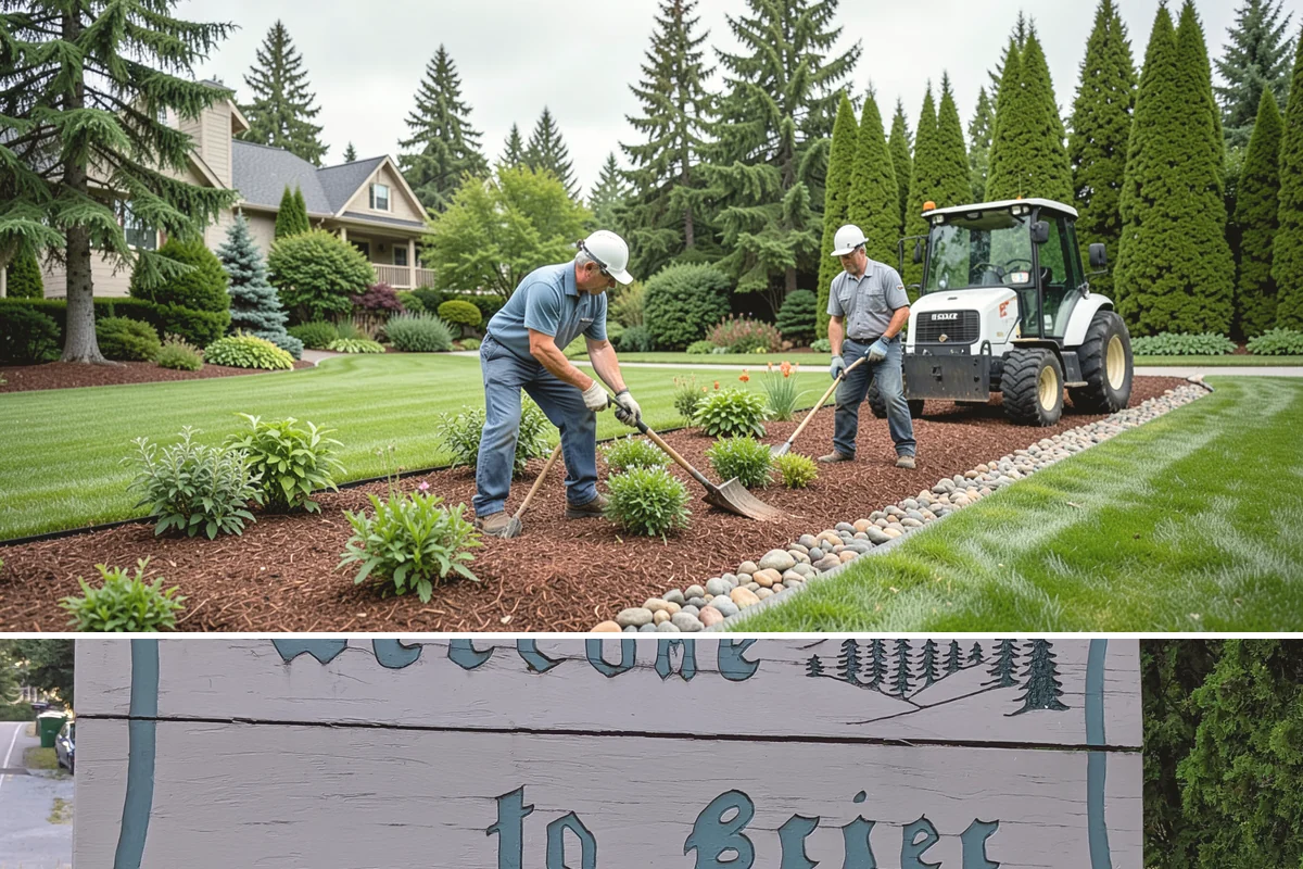 Land Grading in Brier, Snohomish County, WA - Best done in drier conditions.