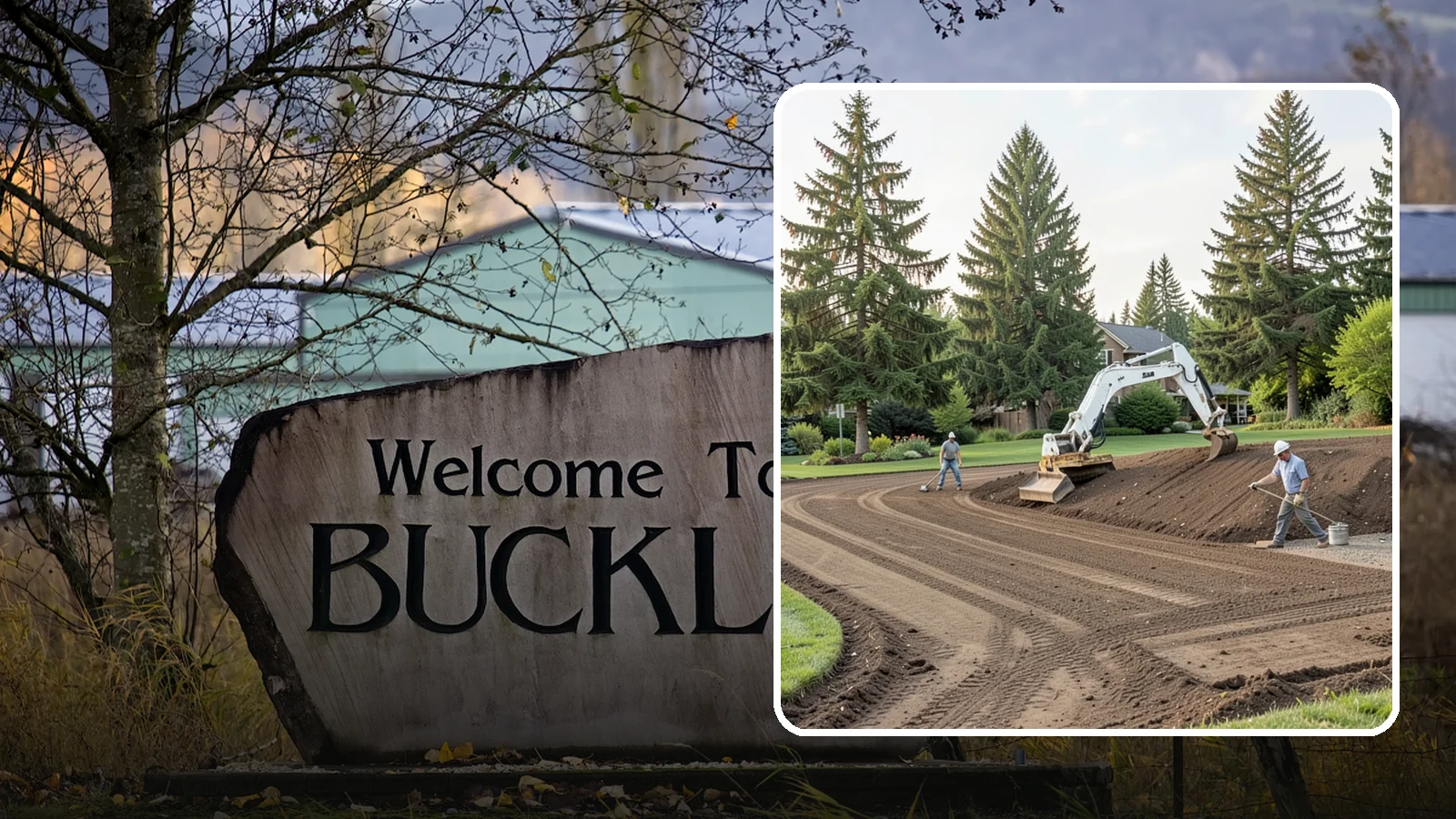 Land Grading in Buckley, Pierce County, WA - Professional grading that shapes your land for proper drainage, level building surfaces, and a usable yard.