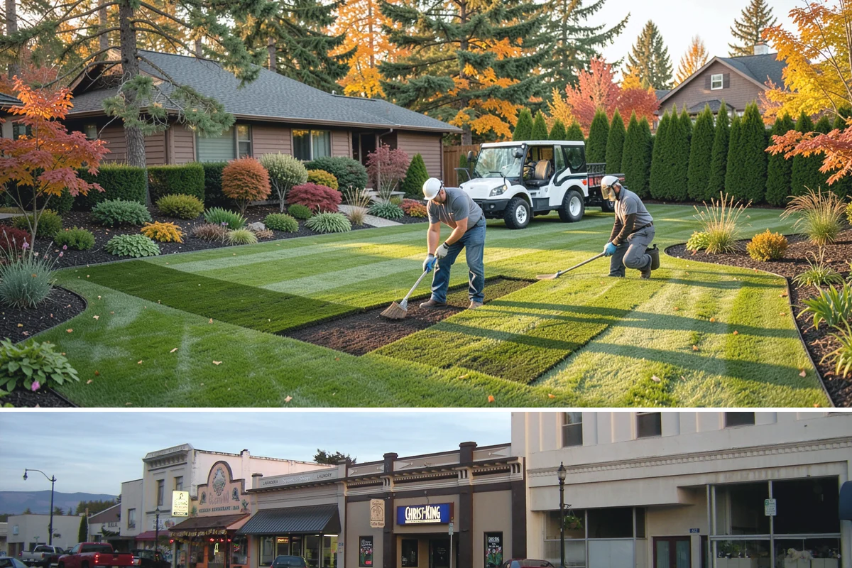 Land Grading in Burlington, Skagit County, WA - Best done in drier conditions.