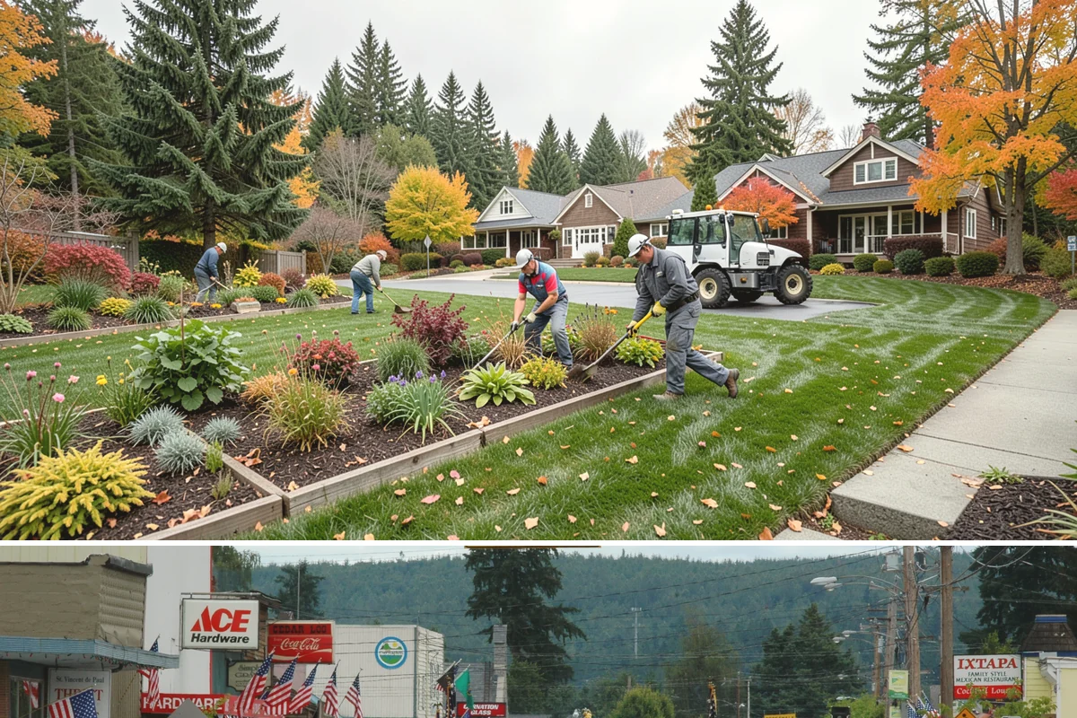 Land Grading in Carnation, King County, WA - Best done in drier conditions.