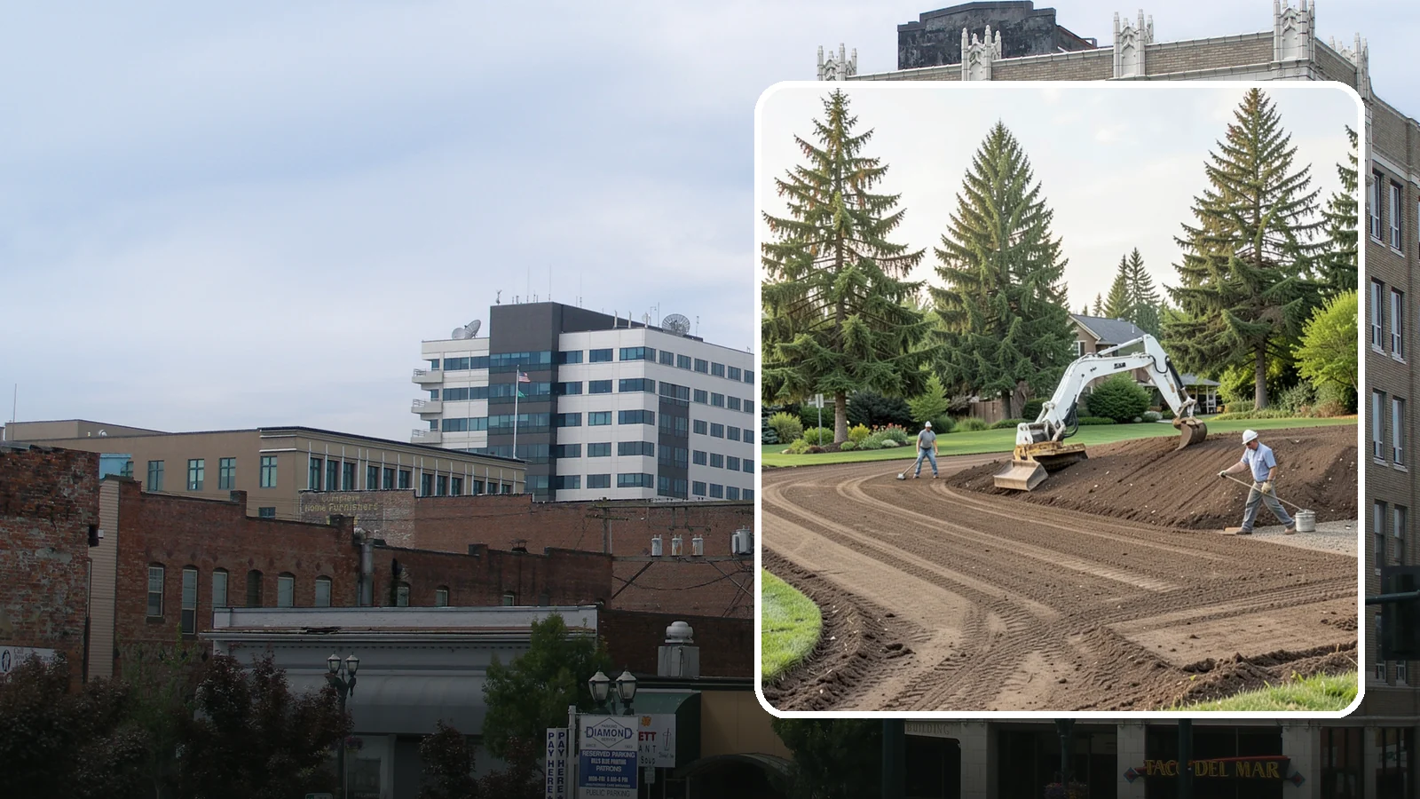 Land Grading in Everett, Snohomish County, WA - Professional grading that shapes your land for proper drainage, level building surfaces, and a usable yard.