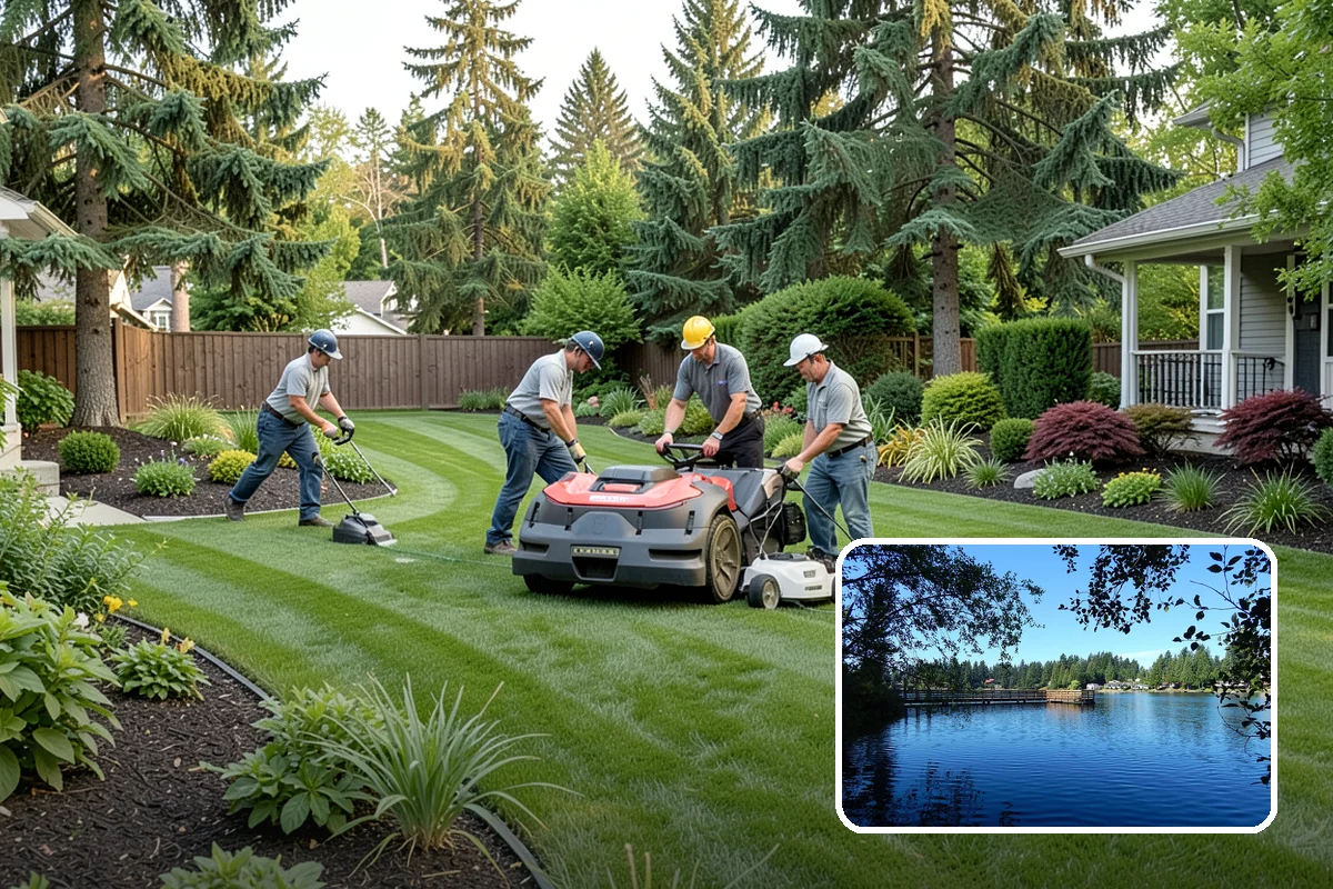 Land Grading in Federal Way, King County, WA - Proper drainage away from structures