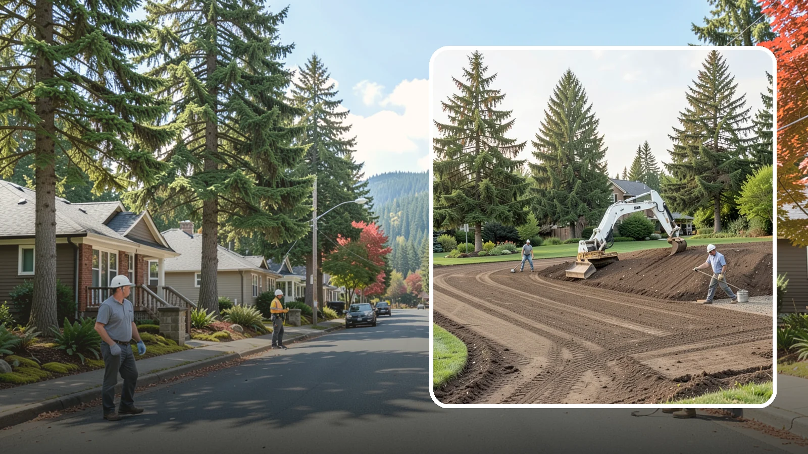 Land Grading in Hunts Point, King County, WA - Professional grading that shapes your land for proper drainage, level building surfaces, and a usable yard.