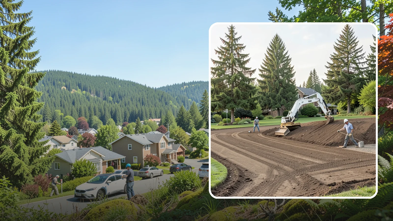 Land Grading in Index, Snohomish County, WA - Professional grading that shapes your land for proper drainage, level building surfaces, and a usable yard.