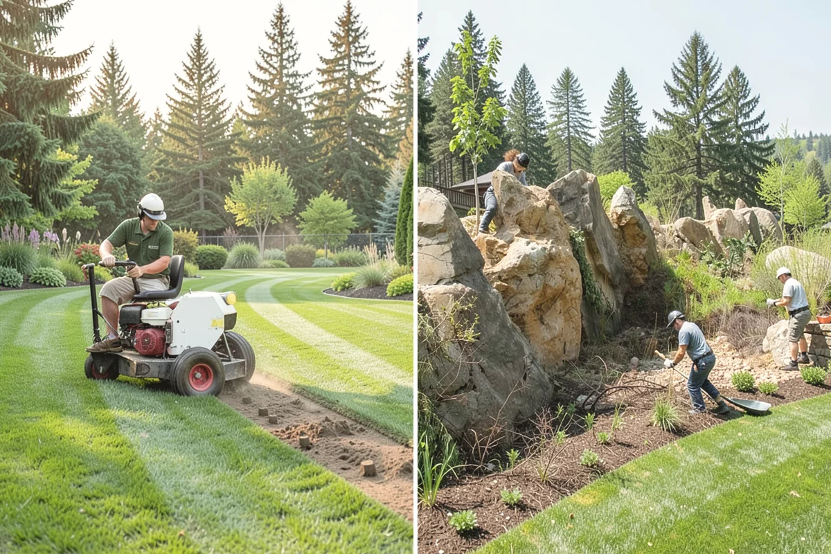 Land Grading in Issaquah, King County, WA - Survey the site and drainage needs