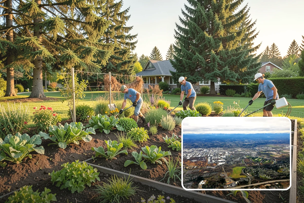 Land Grading in Kent, King County, WA - Proper drainage away from structures