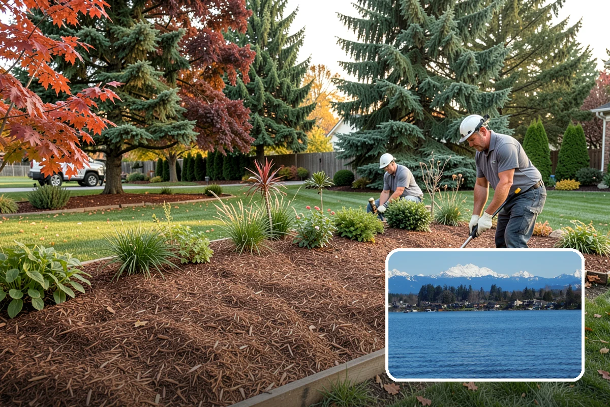 Land Grading in Lake Stevens, Snohomish County, WA - Proper drainage away from structures