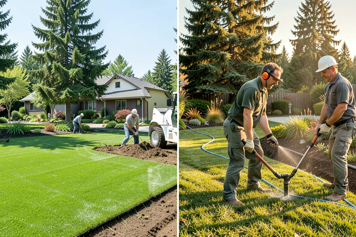 Land Grading in Lyman, Skagit County, WA - Survey the site and drainage needs