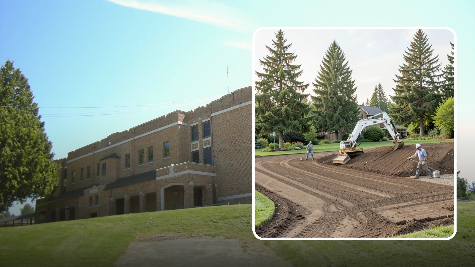 Land Grading in Maple Valley, King County, WA - Professional grading that shapes your land for proper drainage, level building surfaces, and a usable yard.